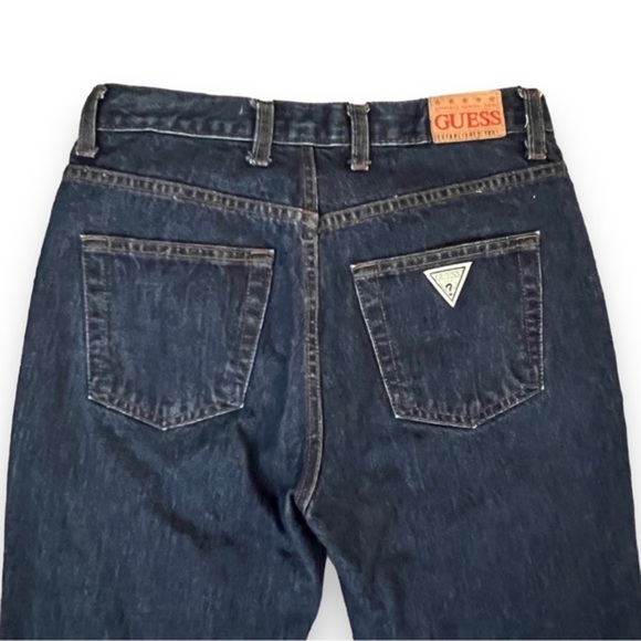 Y2K 90’s Guess Jeans High Waisted Straight Leg Jeans Size 27 - Picture 5 of 7